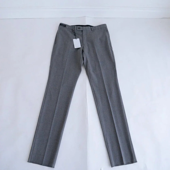 Ted Baker NWT London 100% Wool Joey Pant Grey Dress Pants - Size 36  Reg. - Picture 1 of 14